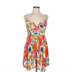 Floral Spaghetti Strap Dress